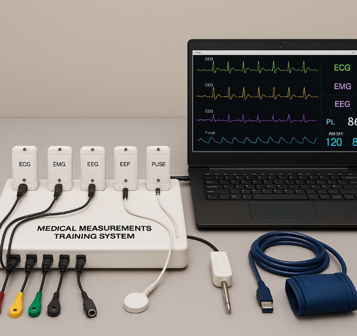 medical measurements training platform